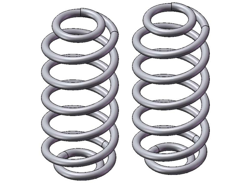 Jeep Wrangler 4.0 Inch Rear Coil Springs 1997-2006 TJ/LJ Clayton Off ...